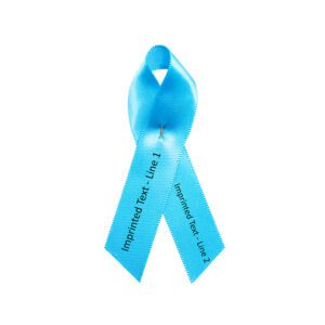 Personalized cause light blue personalized fabric ribbon pins Addisons Disease Adrenal Insufficiency Chronic Diseases Chronic Illnesses Mens Health Movember