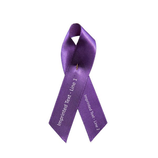 fabric Personalized cause purple ribbon Cancer Survivors Colitis International Overdose Awareness Day Lupus Systemic Lupus Erythematosus SLE Lupus