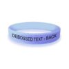 Personalized cause periwinkle personalized wristband Anorexia Nervosa Esophageal Cancer Gastric Cancer Stomach Cancer Irritable Bowel Syndrome IBS Pulmonary Hypertension