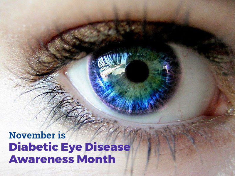 Diabetic Eye Disease Month personalized cause