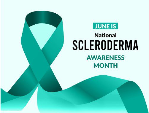 June is National Scleroderma Awareness Month personalized cause