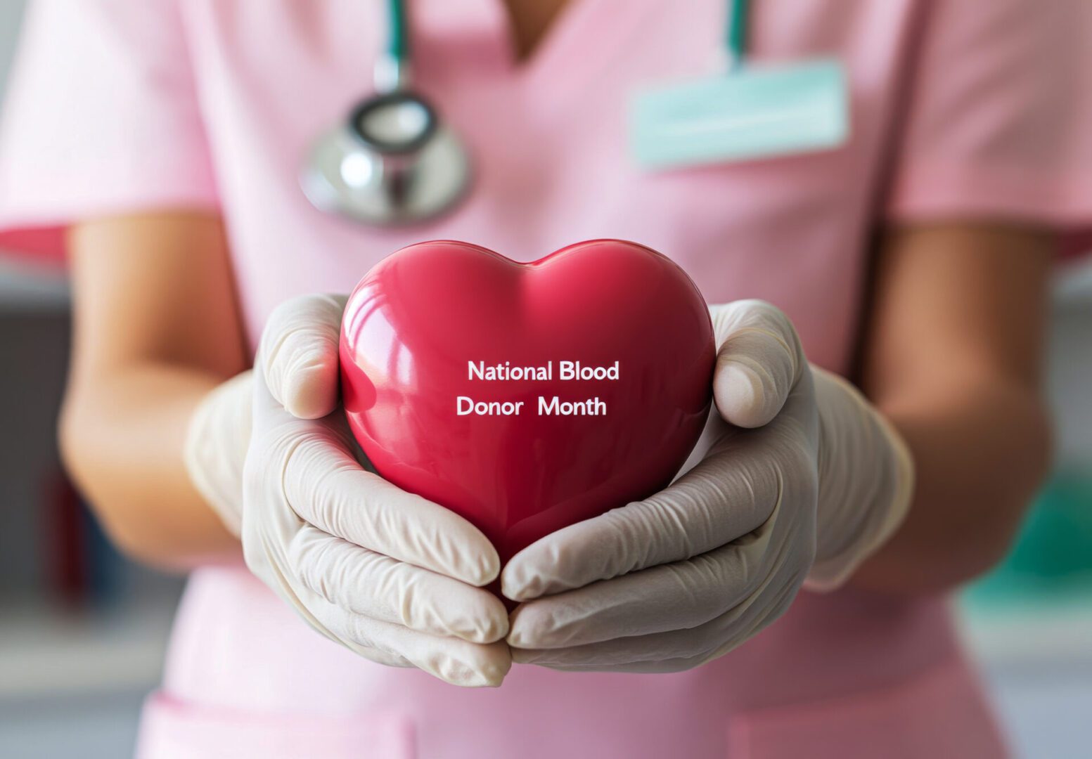 National Blood Donor Month personalized cause