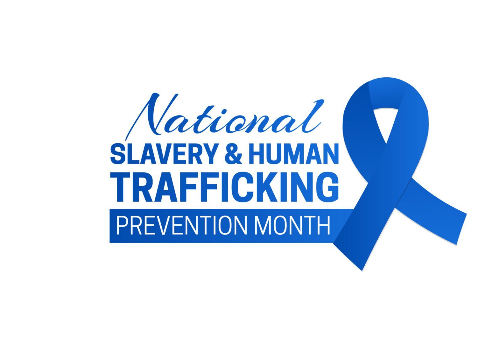 national slavery and human trafficking prevention month personalized cause awareness