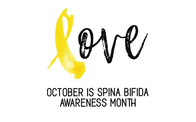 Spina Bifida Awareness Month personalized cause