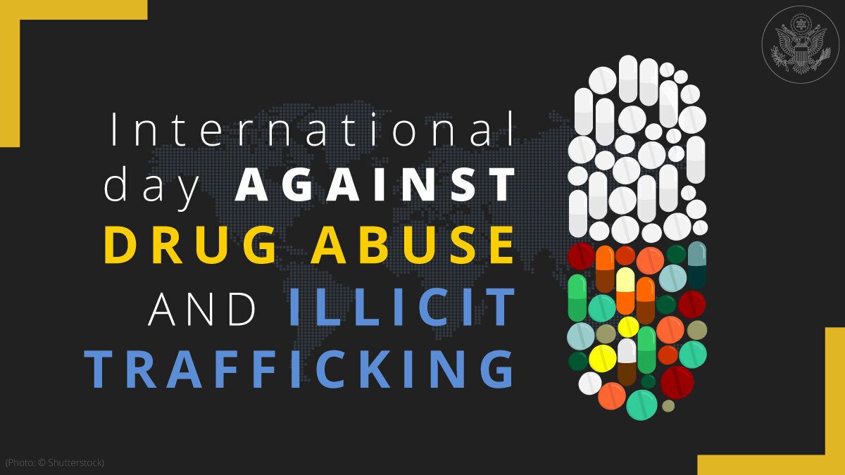 International Day Against Drug Abuse and Illicit Trafficking personalized cause