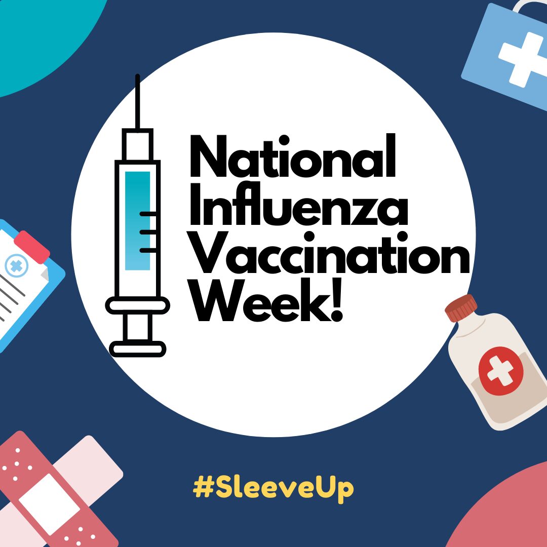 National Influenza Vaccination Week personalized cause