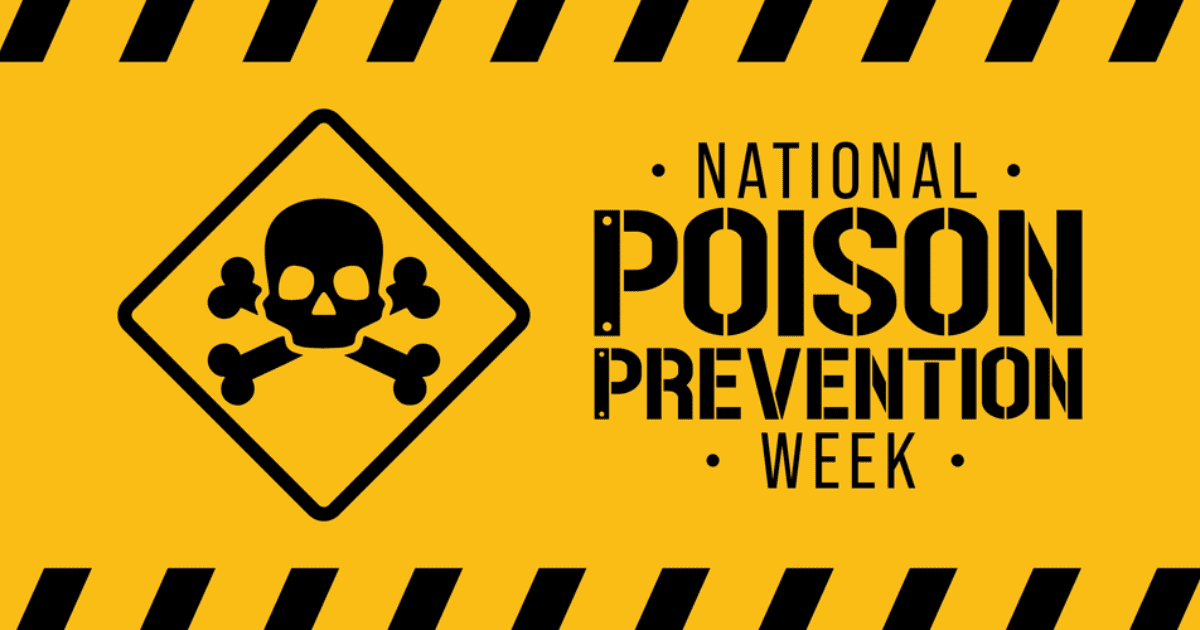 National Poison Prevention Week personalized cause