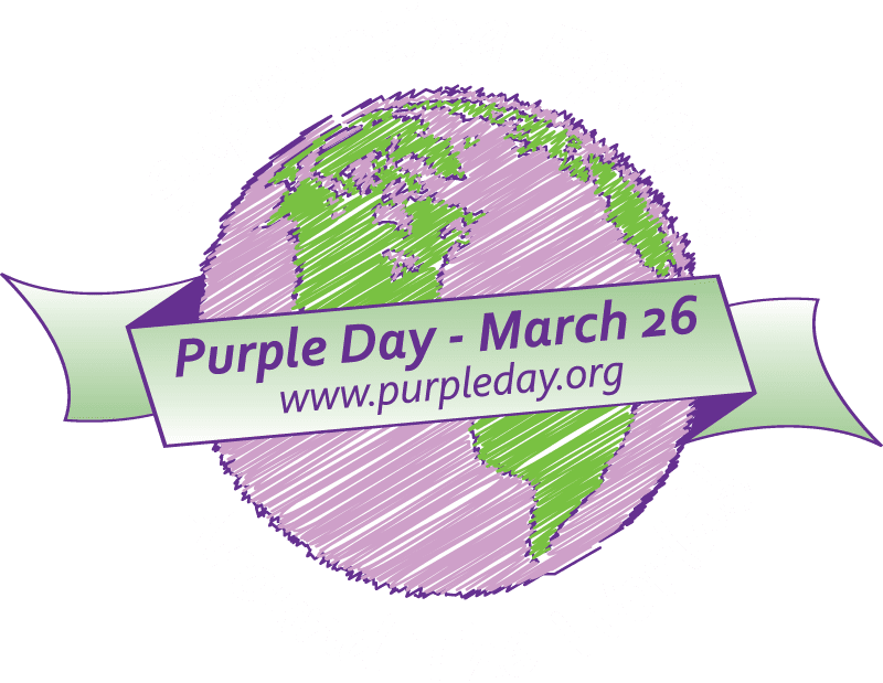 On March 26th celebrate Purple Day® personalized cause