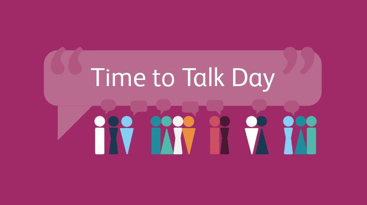 Time to Talk Day personalized cause