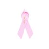 Personalized cause hot pink personalized fabric ribbon pins Cleft Lip Cleft Palate Inflammatory Breast Cancer Stop Gendercide