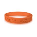 Personalized cause amber KNOW MORE wristband appendiceal cancer appendiceal tumors appendix cancer