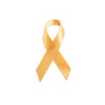 Personalized cause amber fabric ribbon pins appendiceal cancer appendiceal tumors appendix cancer