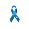 Personalized cause blue fabric ribbon pins Arthritis Colon Cancer Huntingtons Disease Child Abuse Child Neglect Human Trafficking Sex Trafficking Postural orthostatic Tachycardia Syndrome POTS