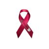 Personalized cause burgundy fabric ribbon pins Antiphospholipid Syndrome Disabled Adults Sickle cell Anemia Factor V Leiden Thrombophilia Multiple Myeloma Plasma Cell Neoplasms