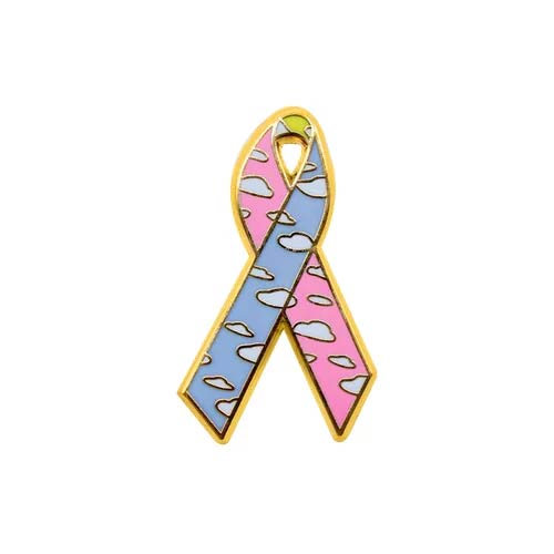 Personalized cause cloud enamel ribbon pins Congenital Diaphragmatic Hernia