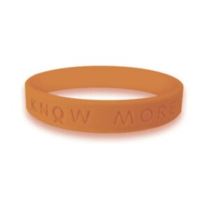 Personalized cause copper KNOW MORE wristband Menkes Disease Menkes Syndrome