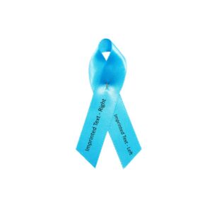 Personalized cause light blue personalized fabric ribbon pins Addisons Disease Adrenal Insufficiency Chronic Diseases Chronic Illnesses Mens Health Movember