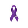 Personalized cause purple fabric Ribbons Cancer Survivors Colitis International Overdose Awareness Day Lupus Systemic Lupus Erythematosus SLE Lupus