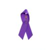 Personalized cause purple fabric personalized Ribbons Cancer Survivors Colitis International Overdose Awareness Day Lupus Systemic Lupus Erythematosus SLE Lupus