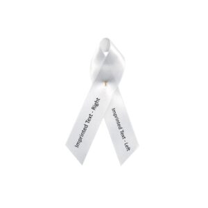 Personalized cause silver personalized fabric ribbon pins Brain Disabilities Disabled Children Dyslexia Limb Loss Parkinsons Disease Schizophrenia