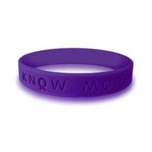 Personalized cause violet KNOW MORE wristband Hodgkin Disease Hodgkin Lymphoma During Pregnancy Hodgkin Lymphoma Hodgkins Lymphoma Hodgkins Disease