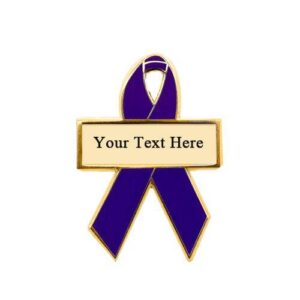 Personalized cause violet personalized enamel ribbon pins Hodgkin Disease Hodgkin Lymphoma During Pregnancy Hodgkin Lymphoma Hodgkins Lymphoma Hodgkins Disease