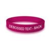 Personalized cause cranberry personalized wristband Chronic Bladder Infections Temporomandibular Joint Disease TMJ