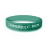 Personalized cause green personalized wristband Environmental Protection Liver Cancer Organ Donation Organ Donor Traumatic Brain Injury TBI