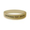 Personalized cause olive personalized wristband Army Cyber Security Awareness Campaign Childless Not by Choice CNBC Families Belong Together Step Separation of Parents from Children at the Border