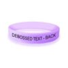 Personalized cause orchid personalized wristband Testicular Cancer