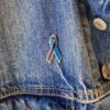 Personalized Cause Enamel Ribbon Pin