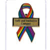 Personalized Cause Personalized Enamel Ribbon Pin