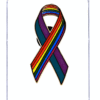 Personalized Cause Enamel Ribbon Pin