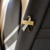 Personalized Cause Personalized Enamel Ribbon Pin